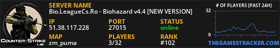 Bio.LeagueCs.Ro - Biohazard v4.4 [NEW VERSION]