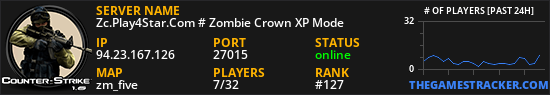 Zc.Play4Star.Com # Zombie Crown XP Mode