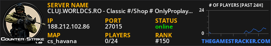 CLUJ.WORLDCS.RO - Classic #/Shop # OnlyProplayers