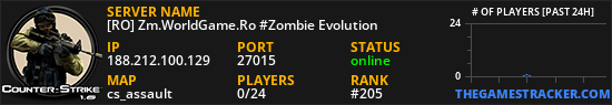 [RO] Zm.WorldGame.Ro #Zombie Evolution