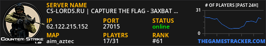 CS-LORDS.RU | CAPTURE THE FLAG - ЗАХВАТ ФЛАГА