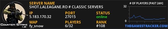 SHOT.LALEAGANE.RO # CLASSIC SERVERS