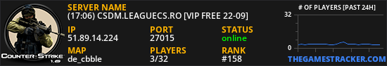 (17:54) CSDM.LEAGUECS.RO [VIP FREE 22-09]