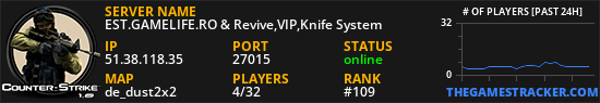 EST.GAMELIFE.RO & Revive,VIP,Knife System