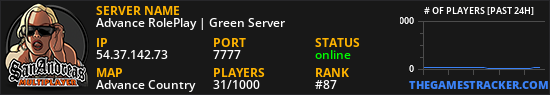 Advance RolePlay | Green Server