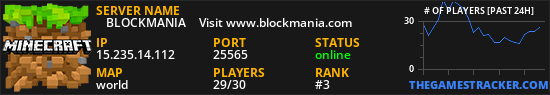 ❑ BLOCKMANIA ❑ Visit www.blockmania.com