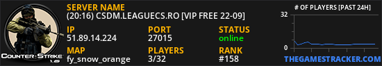 (8:35) CSDM.LEAGUECS.RO [VIP FREE 22-09]