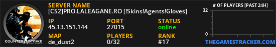 [CS2]PRO.LALEAGANE.RO [!Skins!Agents!Gloves]