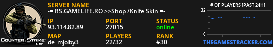 -= RS.GAMELIFE.RO >>Shop /Knife Skin =-