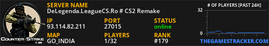 DeLegenda.LeagueCS.Ro # CS2 Remake