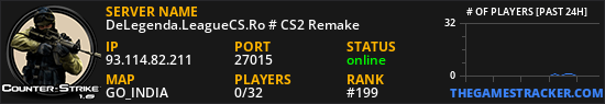 DeLegenda.LeagueCS.Ro # CS2 Remake